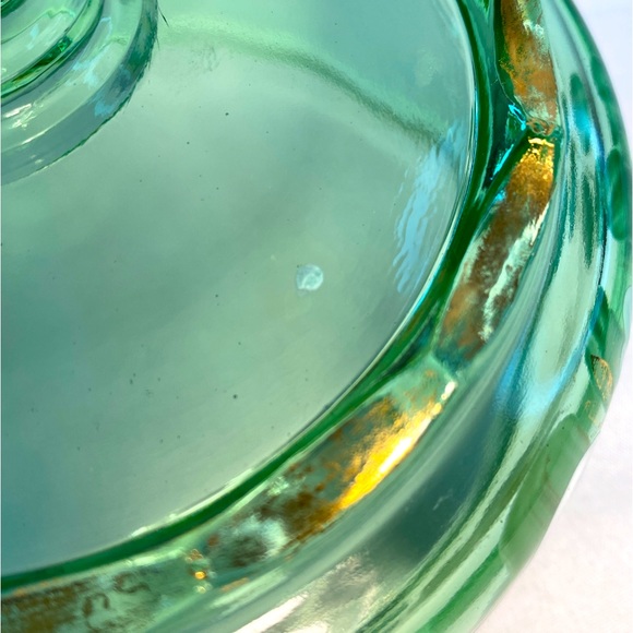 COPY - 1904 VOGUE ENAMELLED ROSES ROUND COVERED BUTTER DISH JEFFERSON GLASS COM… - Picture 13 of 14